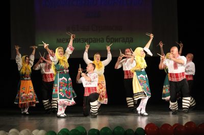 61-ва Стрямска механизирана бригада проведе ежегодния преглед на любителското художествено творчество