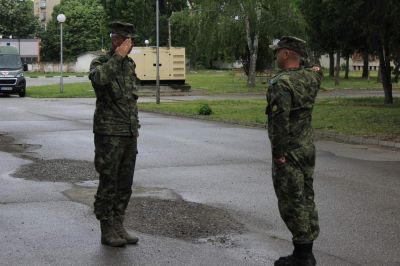 С тържествена церемония в район Казанлък на 61 Стрямска механизирана бригада бе открита новата зала за бойни спортове „Генерал Иван Пашинов“
