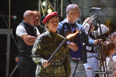 2 юни - Тържествена заря-проверка - Казанлък 