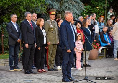 2 юни - Тържествена заря-проверка - Казанлък 
