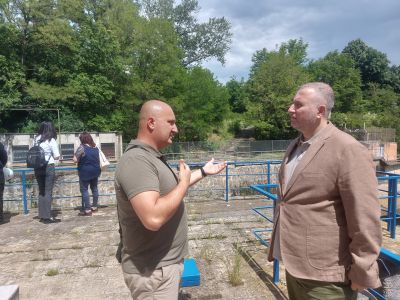 Областният управител направи проверка на язовир “Копринка“