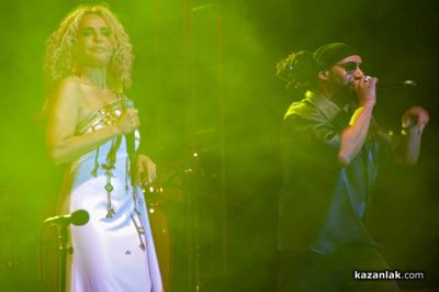 Певицата Ищар и групата The Gypsies в Казанлък 