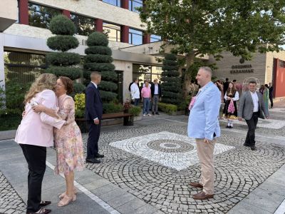 Кметът Галина Стоянова посрещна днес в Казанлък президента на България Илияна Йотова 
