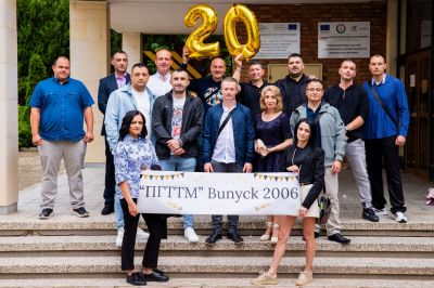 Випуск 2006 на ПГ по транспорт и транспортен мениджмънт отбеляза 20-годишен юбилей от дипломирането си