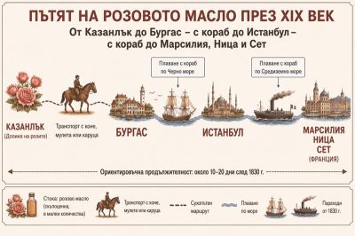 Международен училищен проект разкрива неразказани истории на български търговци на розово масло