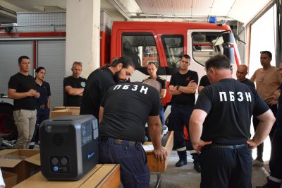 Регионална дирекция „Пожарна безопасност и защита на населението“ – Стара Загора получи ново специализирано оборудване 
