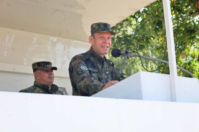 61-ва Стрямска механизирана бригада изпрати с аплодисменти на признателност своя заместник-командир по логистичното осигуряване 