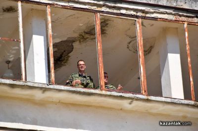 Тактико-специално учение за действия при възникване на горски пожар - УЦ “Тюлбе“ Казанлък 