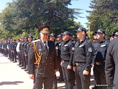 128 нови служители на МВР положиха тържествена клетва в Казанлък