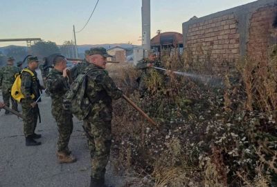 Ситуацията след пожара край Горно Сахране се нормализира / Новини от Казанлък