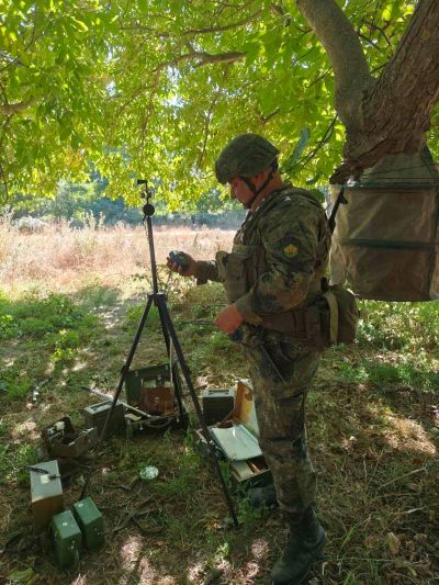 Военнослужещи от Сухопътните войски проведоха тактико-специално учение на УЦ „Тюлбе“ в Казанлък 