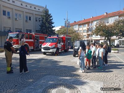 Демонстрации по повод на Седмицата на пожарната безопасност