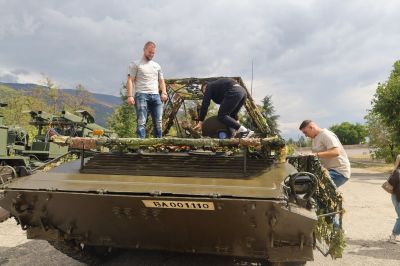 Ден на отворените врати по случай празника на 61-ва Стрямска механизирана бригада във формированията в Казанлък и Карлово