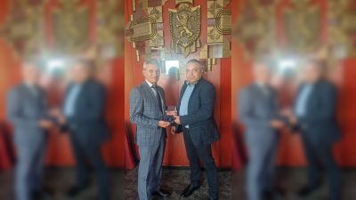 Наградиха с “Почетен знак“ на МВР III степен инспектор Венелин Демирев от ОДМВР-Стара Загора / Новини от Казанлък