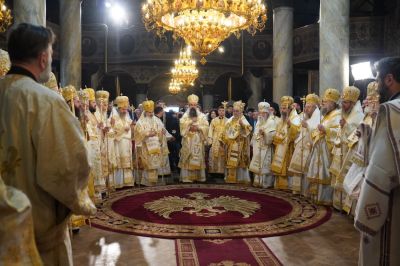 Патриарх Даниил връчи орден „Св. Йоан Рилски“ на Старозагорския митрополит д-р Киприан