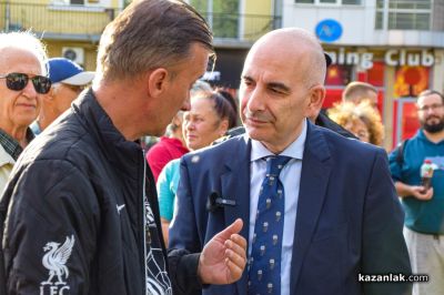 Петър Волгин се срещна със симпатизанти на „Възраждане“ в Казанлък