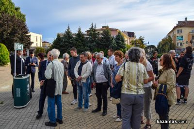 Петър Волгин се срещна със симпатизанти на „Възраждане“ в Казанлък