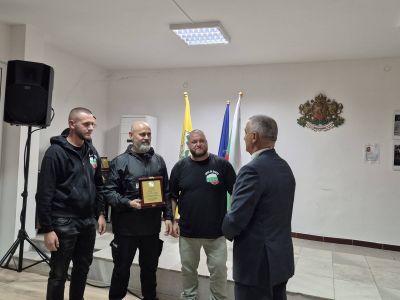 Община Гурково отличи спасителите на Димовци