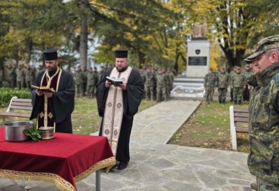 Курбан за здраве и благоденствие в 61-ва Стрямска механизирана бригада / Новини от Казанлък