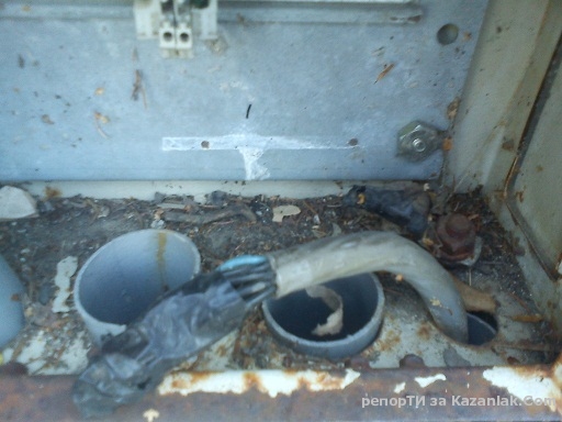 Опасни кабели в парк РОЗАРИУМ