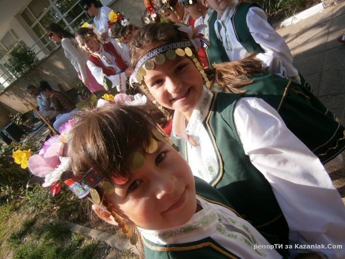 Децата от детска градина Здравец празнуваха