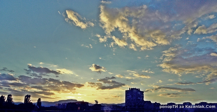 Залез в Западното