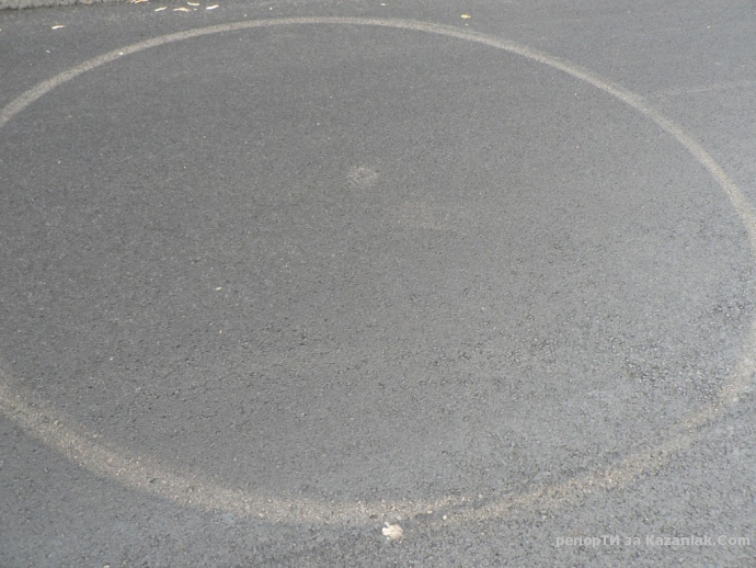 Извънземни кацнаха на новия асфалт в Казанлък