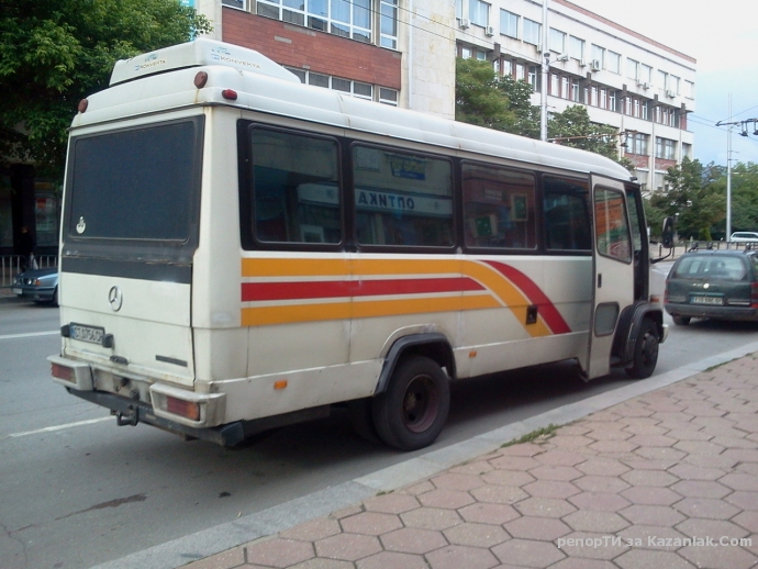Опасен, раздрънкан автобус по линията София-Казанлък