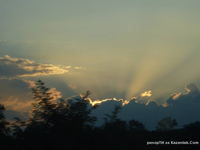 Залез над Казанлък