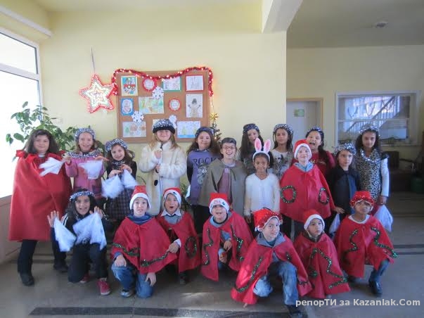 Коледно тържество в ОУ ”Св.Паисий Хилендарски” с.Хаджидимитрово