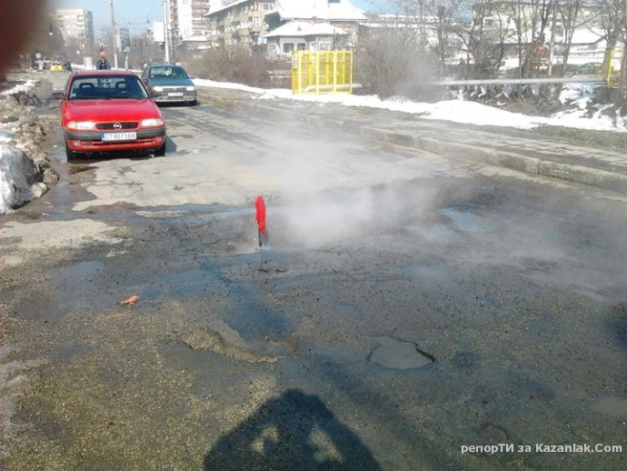 Минерален извор на казанлъшка улица