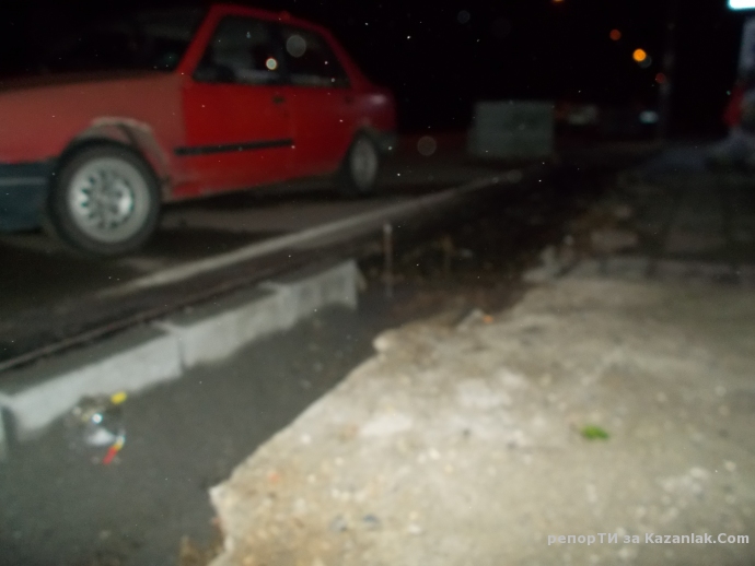 Remont na ulica Kaproni