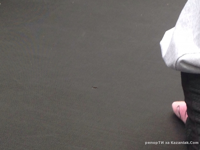 Опасен батут за деца в централно заведение