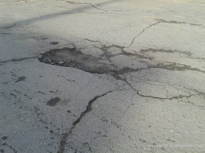 Квартал Изток след снега