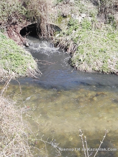 Какво се влива в ”Старата река”?