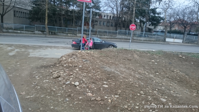 Опасен ”паркинг”!