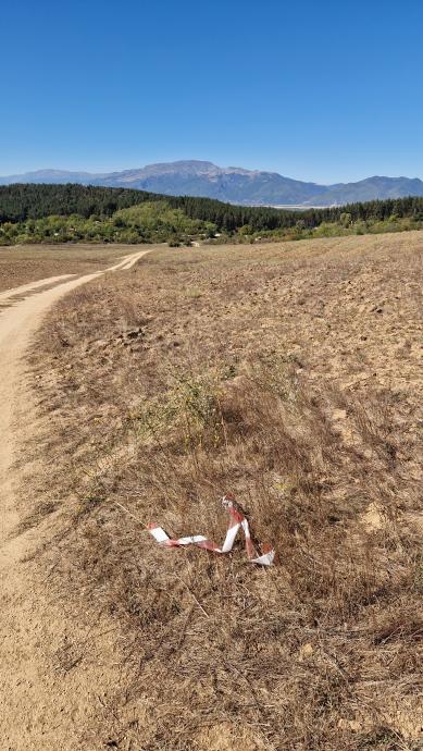 След триатлона, боклук. 