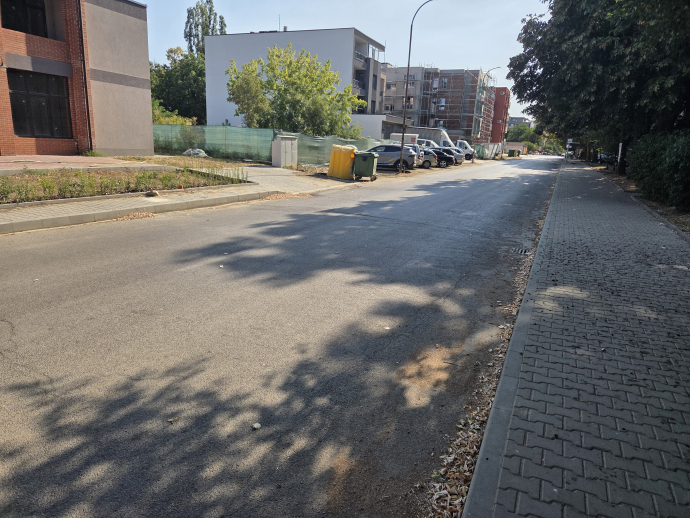 Чистотата по главна квартална улица
