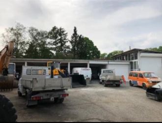 Отдава под наем промишлено-складова база в село Горно Сахране