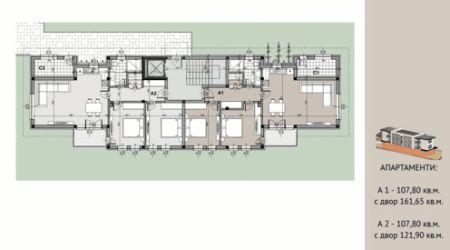 БЕЗ КОМИСИОННА ОТ КУПУВАЧА!!! Нова модерна сграда северно от парк Розариум - гр. Казанлък