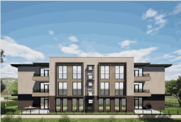 Нова модерна сграда северно от парк Розариум - гр. Казанлък