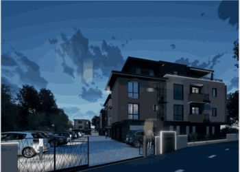 Нова модерна сграда северно от парк Розариум - гр. Казанлък