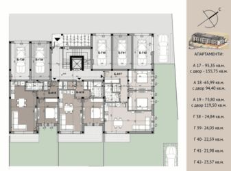 БЕЗ КОМИСИОННА ОТ КУПУВАЧА!!! Нова модерна сграда северно от парк Розариум - гр. Казанлък