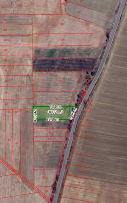 Земя до регулация с лице на главен път !