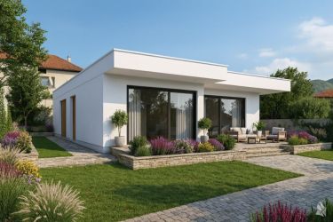 Новопостроена къща на един етаж – с. Енина