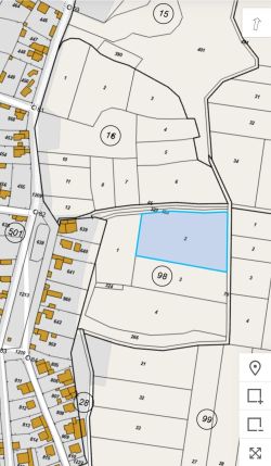 Продавам  парцел до регулация -с.Копринка
